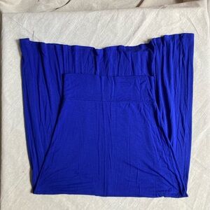 Vibrant Blue Maxi Skirt